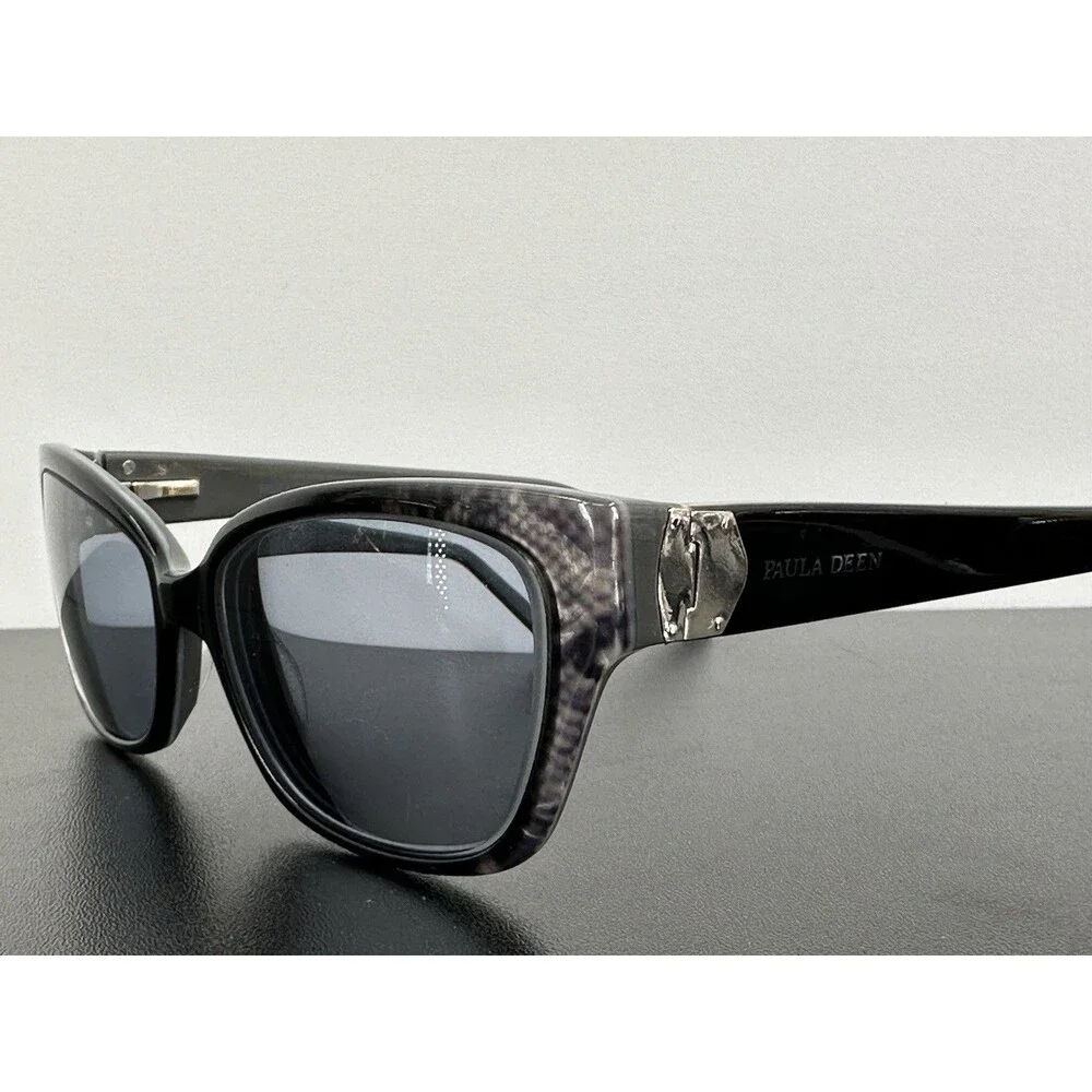 Paula Deen Eyewear PD862-1 54-16-140 Gray & Black Snake Pattern Frames (C3-16)